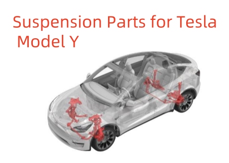 Federteilekatalog für Tesla -Modell Y.