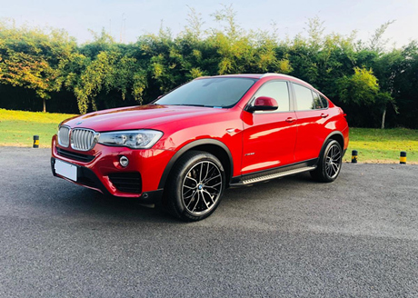 Die Chassisstruktur des importierten BMW X4
