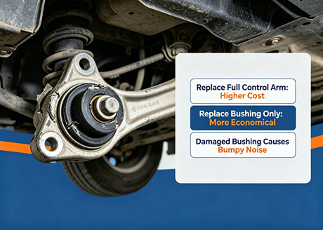 Reparatur des Fahrgestells des Toyota RAV4